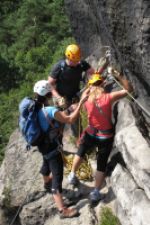 Via ferrata Pastýřská stěna Děčín - možnost dárkové poukázky